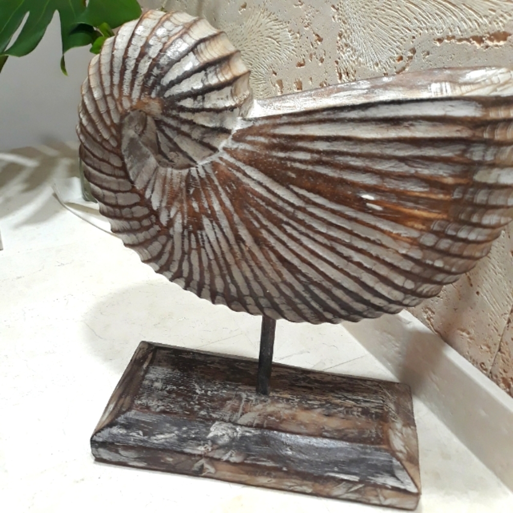 Amazing wood carved wooden show piece.